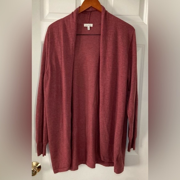Ella Moss relaxed red/pink open cardigan - size XL - Picture 1 of 4